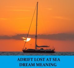 Dream About Adrift or Lost at Sea