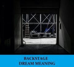 Dream About Backstage