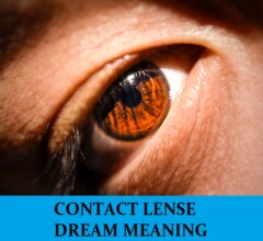 Dream About Contact Lenses