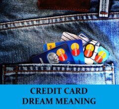 Dream About Credit Cards