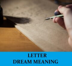 Dream About Letters