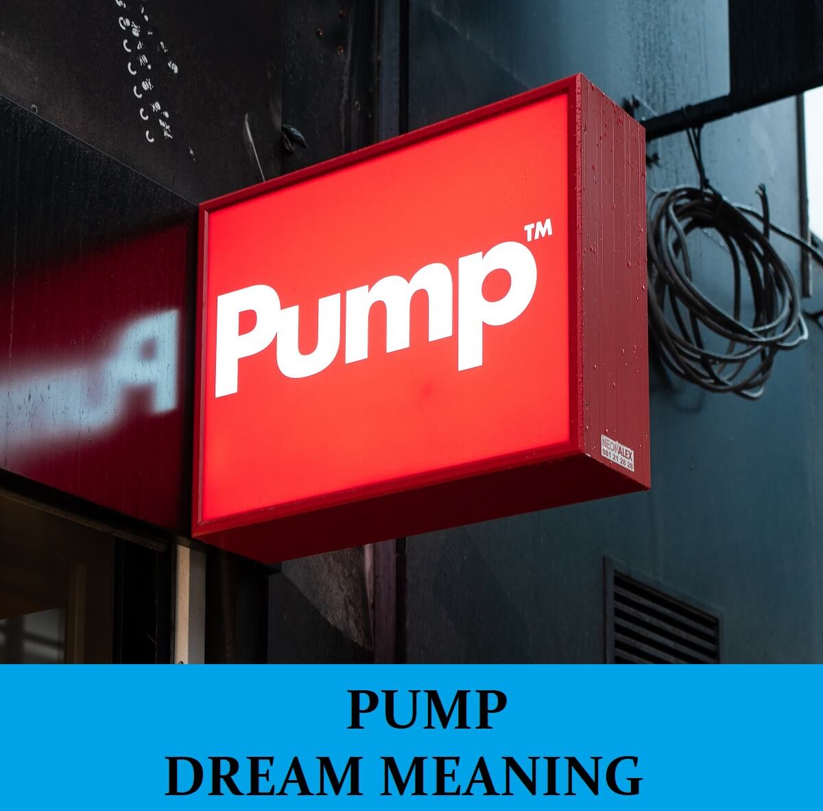 Dream About Pumps