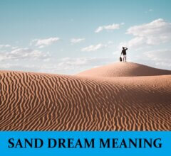 Dream About Sand