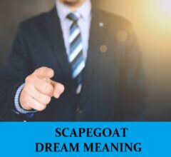 Dream About Scapegoat