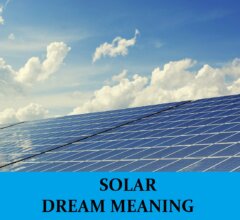 Dream About Solar Panels